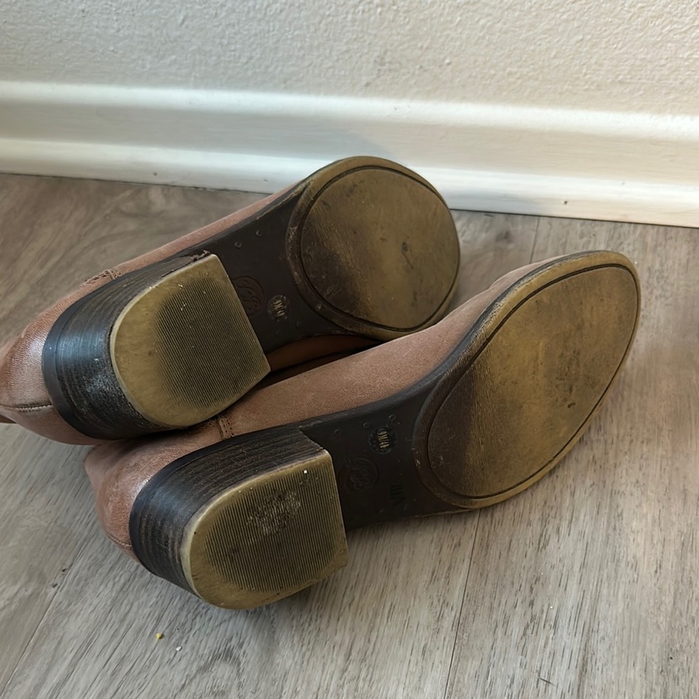 Lucky Brand Burklee Brown Ankle Boots - Picture 7 of 7